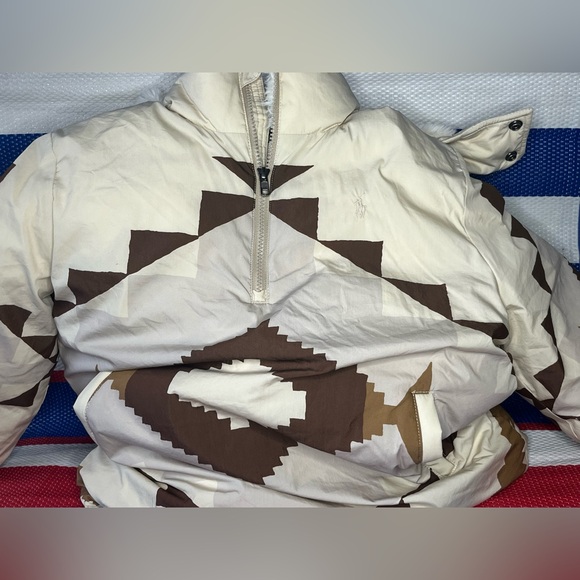 ✨🥳 NEW WITH TAG - Polo by Ralph Lauren Water-Repellent Quarter-Zip Puffer Jacket - Picture 4 of 16